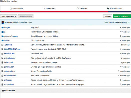 Figure 1. A Sample GitHub Repository