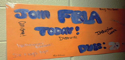 Figure 1. Future Business Leaders of America (FBLA) poster