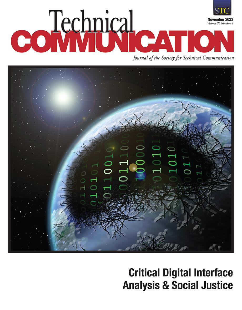 STC_TechCommV70N4_Nov23.indd TechCommNovemberCover